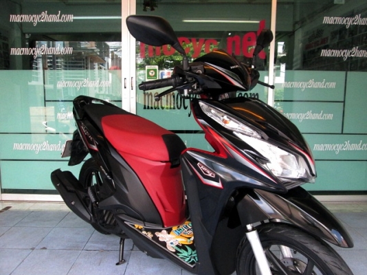 CLICK 125 i รุ่นท๊อปสุด id lingstop combibrake สีดำแดง รถเดือน พ.ค.ปี56 ไมล์ 8 พันโล แถม 3 รายการ 38900