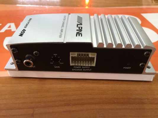 ขายลำโพง ALPINE CENTER CHANNEL AMPLIFIER ขายลำโพง ALPINE CENTER CHANNEL AMPLIFIER