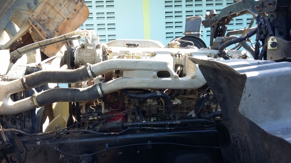 ขายรถ 10 ล้อ ดั้มสองเพลาร HINO MEGA 320 แรงม้า ปี 50