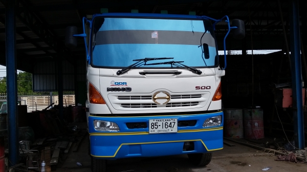 ขายรถ 10 ล้อ ดั้มสองเพลาร HINO MEGA 320 แรงม้า ปี 50