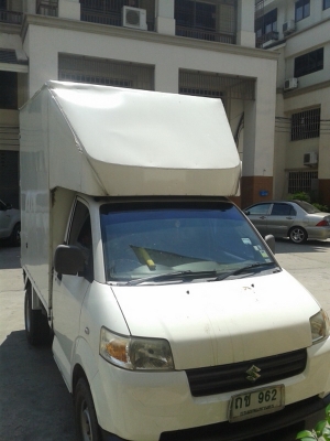 ขายรถซูซูกิ แครี่ ปี 2008 พร้อมตู้บรรทุกสินค้า พร้อมใช้งาน