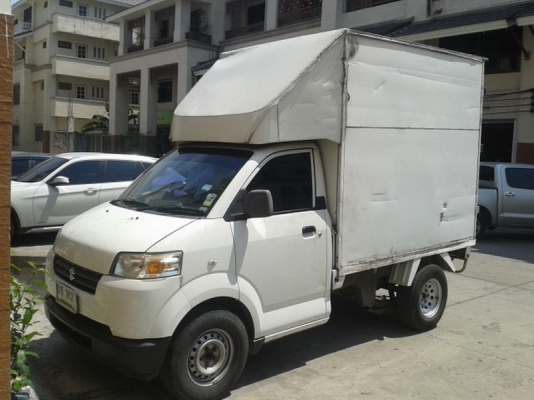 ขายรถซูซูกิ แครี่ ปี 2008 พร้อมตู้บรรทุกสินค้า พร้อมใช้งาน