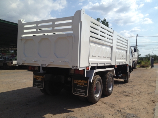 ขายไม่แพง FUSO เครื่อง 6D16 260 2 เพลา แรงม้าเทอร์โบ กระบะยาว 6 เมตร สูง 1.50 เมตร กว้าง 2.50 เมตร  พร้อมเล่มพร้อมทะเบียน หารถวิ่งงานราคาไม่แพง รีบเลยค่ะ