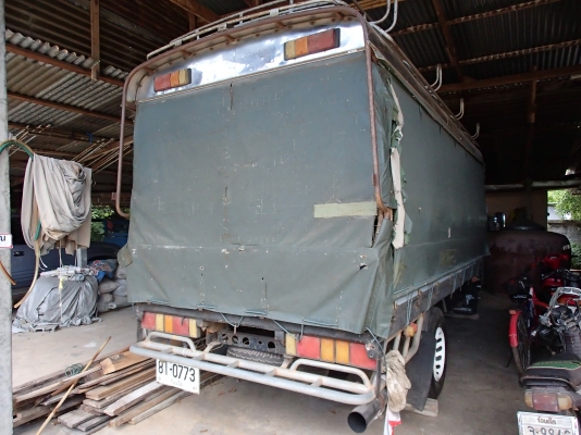 ขาย NKR110 ปี38 พร้อมหลังคาสภาพดีมากรถบ้าน ห้างแท้