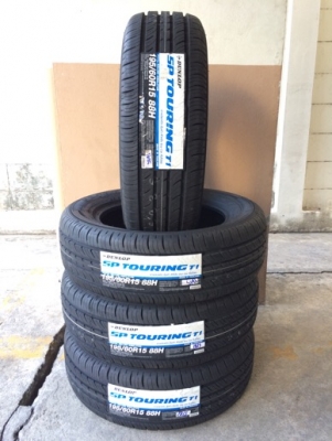 ขายยางใหม่ DUNLOP SP TOURING T1 ขนาด 195/60R15 ยางผลิตปี 15