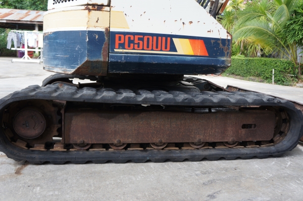 ขายรถขุด KOMUTSU PC50UU-1 สวยๆ เดิมๆจากญี่ปุ่นพร้อมลายหัวแย๊ก ขายรถขุด KOMUTSU PC50UU-1 สวยๆ เดิมๆจากญี่ปุ่นพร้อมลายหัวแย๊ก