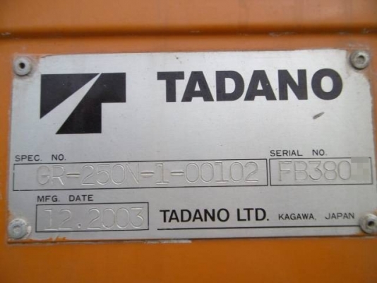 GR250N-1 2003 GR250N-1 2003