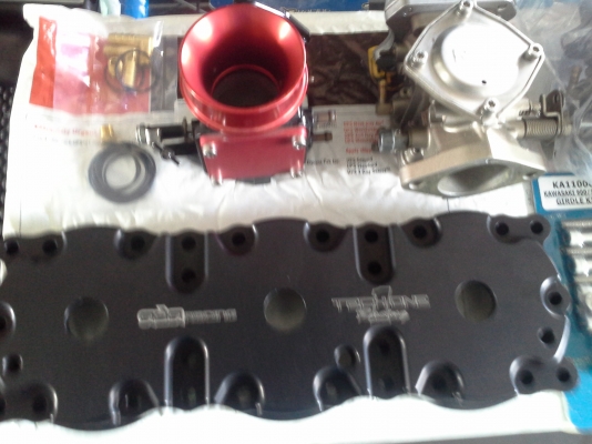 ฝาสูบ ada racing tech one  คาบูใหม่ 44mm