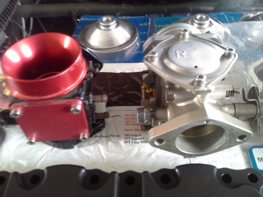 ฝาสูบ ada racing tech one  คาบูใหม่ 44mm