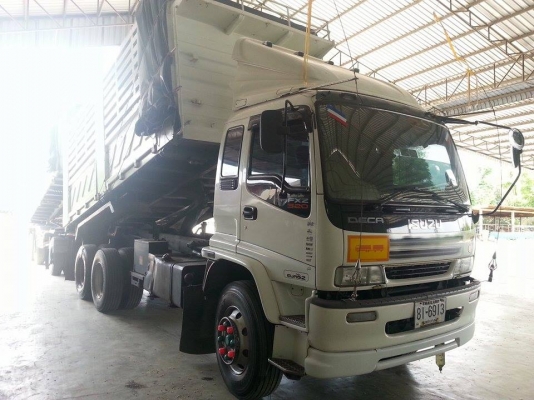 ขายพ่วงISUZU DECA FXZ320 ปี51 ลูก3คาน กระบะดั้มสามมิตร สภาพสวยพร้อมใช้งาน เอกสารพร้อมโอน สนใจโทร 090-8588220คุณนะ 093-3258446คุณบิว ID:narong498 หรือเข้าดูสินค้าอื่นๆได้ที่ www.truck.in.th/498 หรือเพจFacebook ณรงค์ ซื้อขายรถมือสอง (เว็บไซต์ส่วนตัว)