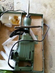 ของใหม่นำเข้า เราก็ มีนะครับ หัวเจาะปูน แย๊กปูน เบรคเกอร์ HAMMER PH65 A ใช้ไฟ 220V หนัก 22 kg