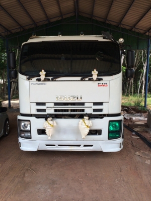 รถอีซูซุ 6 ล้อดั้ม FTR  240 แรงม้า. ปี 53    สนใจติดต่อ  081 - 6079515