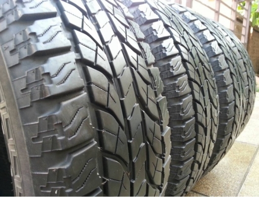 ยาง All Yokohama 265 65 17 ปี14 ดอกเยอะ เนื้อนิ่ม ยางสดมาก