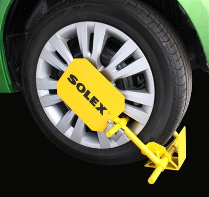 ชุดล็อคล้อรถยนต์ SOLEX รุ่น U