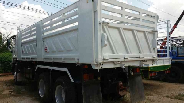 ขายรถบรรทุก 22 ล้อพ่วงแม่ลูกดัมพ์ ISUZU DECA 360 แรงม้าปี 2553 ลูกพ่วง 3 เพลา ราคา 2600000