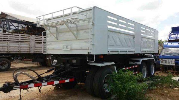 ขายรถบรรทุก 22 ล้อพ่วงแม่ลูกดัมพ์ ISUZU DECA 360 แรงม้าปี 2553 ลูกพ่วง 3 เพลา ราคา 2600000