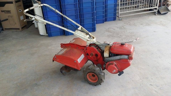 รถไถเดินตาม MITSUBISHI รุ่น MK5  เครื่องยนต์เบนซิน เก่าญี่ปุ่น   เครื่องยนต์ติดง่าย  สภาพสวยพร้อมใช้งาน