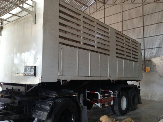 ขายรถบรรทุก 22 ล้อพ่วงแม่ลูกดัมพ์ ISUZU DECA 320 แรงม้าปี 2551 ลูกพ่วง 3 เพลา ราคา 2050000