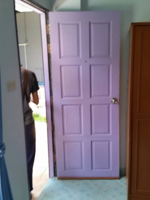 บานประตูไม้เต็ง+ชุดหน้าต่าง+วงกบ