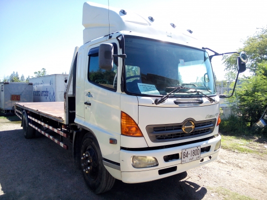 6 ล้อใหญ่  *Euro.2*  HINO  MEGA  FG1J  220 แรงม้า  *ยาว 7.20 ม.* รถสวยจริง * รถห้างแท้ * มีเล่มพร้อม * (มีตู้ 10บานเปลี่ยนให้)