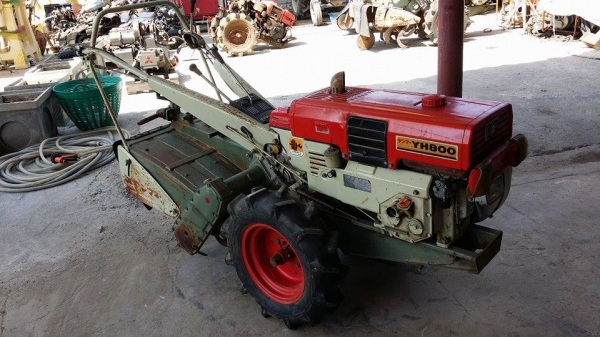 รถไถเดินตาม YANMAR  รุ่น YH800 (1) ขนาด 8 แรง เครื่องยนต์ดีเซล เก่าญี่ปุ่น   เครื่องยนต์ติดง่าย  สภาพสวยพร้อมใช้งาน