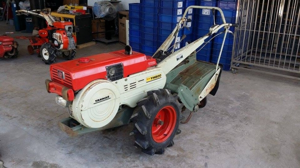 รถไถเดินตาม YANMAR  รุ่น YH800 (1) ขนาด 8 แรง เครื่องยนต์ดีเซล เก่าญี่ปุ่น   เครื่องยนต์ติดง่าย  สภาพสวยพร้อมใช้งาน