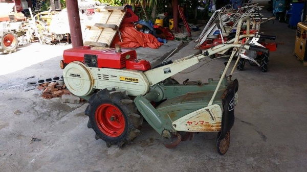 รถไถเดินตาม YANMAR  รุ่น YH800 (1) ขนาด 8 แรง เครื่องยนต์ดีเซล เก่าญี่ปุ่น   เครื่องยนต์ติดง่าย  สภาพสวยพร้อมใช้งาน