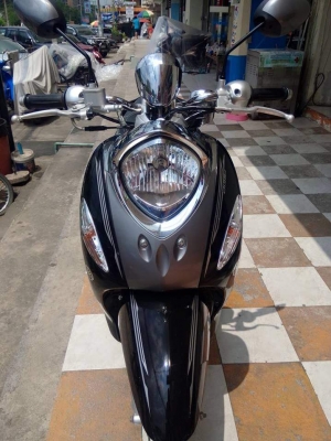 Yamaha Fino FI ปี 2556 รุ่น Premium สวยใสคลาสสิคมากๆ หัวฉีดตัวใหม่ล่าสุด