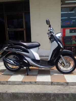 Yamaha Fino FI ปี 2556 รุ่น Premium สวยใสคลาสสิคมากๆ หัวฉีดตัวใหม่ล่าสุด
