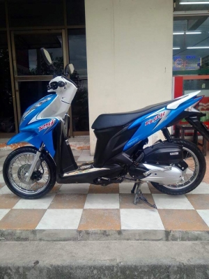 ใหม่ล่าสุด Click 125i สีน้ำเงินขาว รุ่น Tune up สวยกริ๊งนางฟ้ามาก ได้ไปคุ้มค่าแน่นอน
