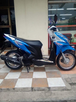 ใหม่ล่าสุด Click 125i สีน้ำเงินขาว รุ่น Tune up สวยกริ๊งนางฟ้ามาก ได้ไปคุ้มค่าแน่นอน