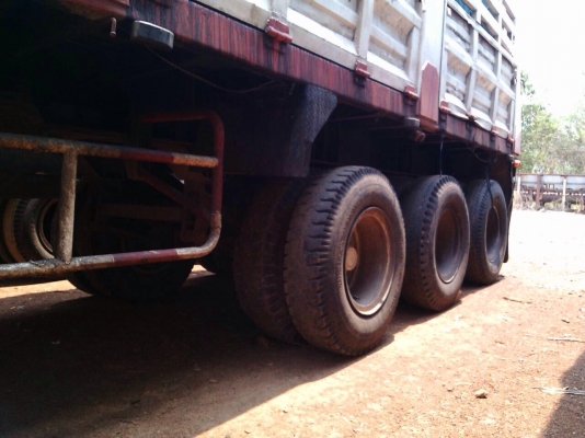 ขายด่วน  รถสิบล้อหัวลาก  พร้อมหางคอกสามเพลา  MITSU  FN527  พร้อมใช้งาน  เอกสารพร้อม