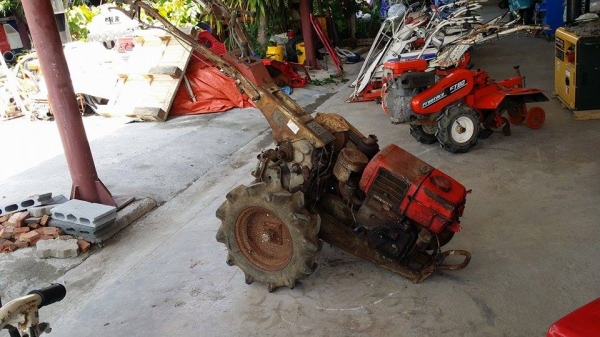 รถไถเดินตาม YANMAR  รุ่น YC60A  ขนาด 6 แรง เครื่องยนต์ดีเซล เก่าญี่ปุ่น