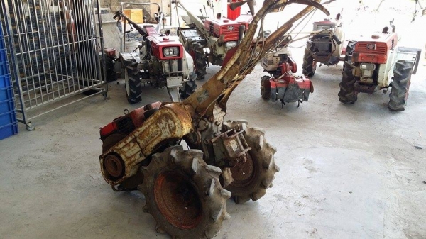 รถไถเดินตาม YANMAR  รุ่น YC60A  ขนาด 6 แรง เครื่องยนต์ดีเซล เก่าญี่ปุ่น