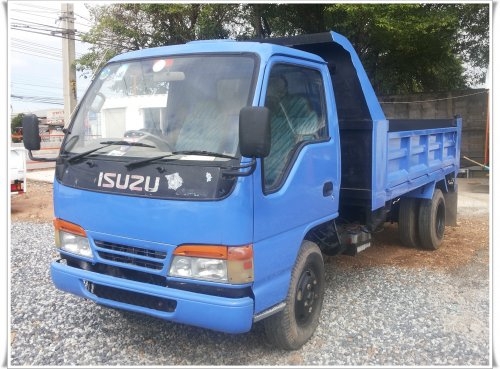 ขาย รถบรรทุก 6 ล้อดั๊มพ์ ยี่ห้อ ISUZU NKR 110 แรงม้า ปี 39 กระบะยาว 4 เมตร