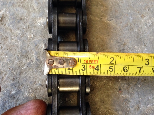 ขายโซ่ Tsubaki made in Japan เบอร์ 80 ของใหม่ในกล่อง มี 3 เส้น ยาวรวม 9 เมตร มี 3 กล่องครับ