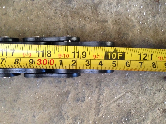 ขายโซ่ Tsubaki made in Japan เบอร์ 80 ของใหม่ในกล่อง มี 3 เส้น ยาวรวม 9 เมตร มี 3 กล่องครับ