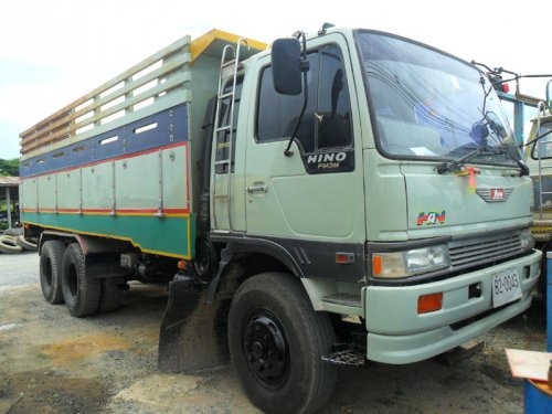 Hino FM3M เครื่อง PO9 กระเนียมดั้ม คัสซีสวย ยางปานกลาง สภาพพร้อมวิ่งได้เลย