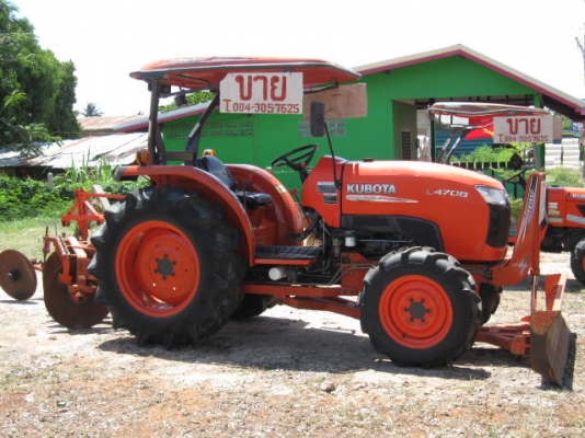 ขายรถไถคูโบต้า L4708 พร้อมอุปกรณ์พ่วง 2 อย่าง ขายรถไถคูโบต้า L4708 พร้อมอุปกรณ์พ่วง 2 อย่าง