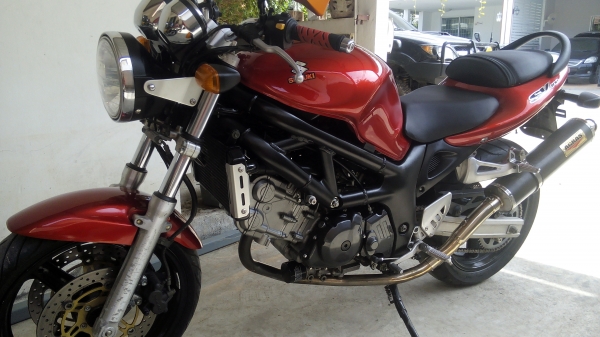 ]ขายครับ...SUZUKI SV 400cc. V TWIN Y 2004 เอกสาร สพม.อ แท้