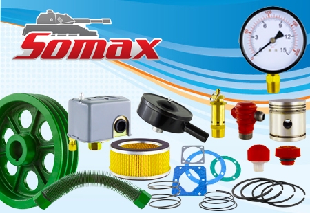 Somax บล็อกลมกระแทกรุ่น 1 นิ้ว(สำหรับรถใหญ่)