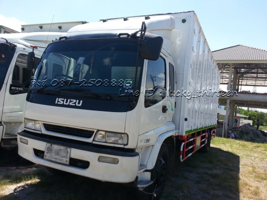 ขาย 6ล้อ Isuzu deca Euro2 ปี47 ตู้10บาน โทร 0872508883