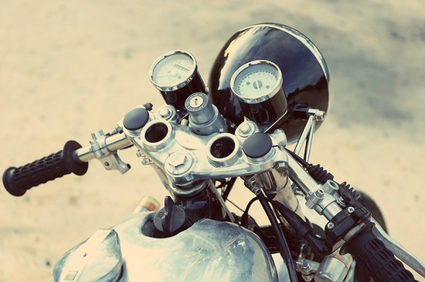 SR400 Cafe Racer ทะเบียน