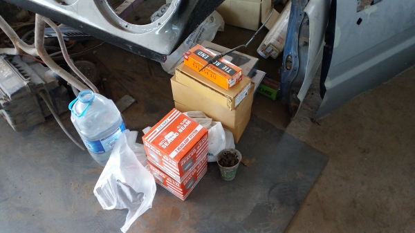 ขายครัชซีพร้อมทะเบียน พร้อมชุดโอน ช่วงล่างใหม่ครับ ถังน้ำมันใหม่ ไซโคลน L200 ราคา 18500 บาทครับ