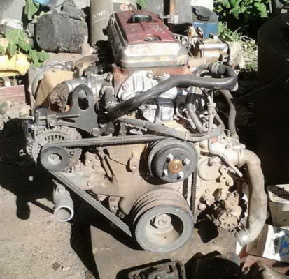 ขายเครื่อง HINO DUTRO ยกลงจากรถ NO4C TURBO INTER COOLER EURO3