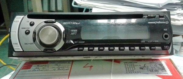 วิทยุรถยนต์ pioneer DEH-2950MP วิทยุรถยนต์ pioneer DEH-2950MP