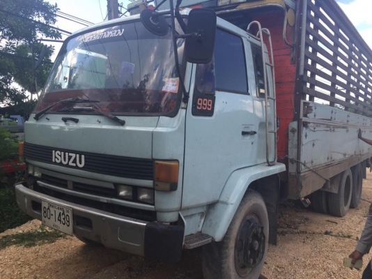 10 ล้อเพลาเดียว 175 แรง ปี 2534 ISUZU FVM12MY-3901746 รถห้างแท้ เล่มพร้อม(รายการดูหน้าเล่ม)