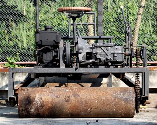 ขายรถบดหญ้า