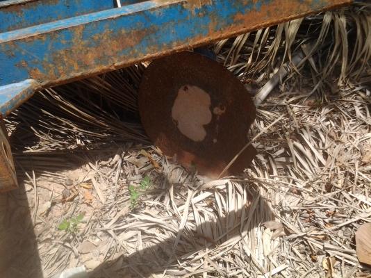 ขายตามสภาพพานยกร่องติดมากับรถไถฟอดร์ยีห้อAK