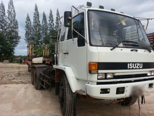 รถอีซูซุ 10 ล้อ หัวลาก  210  แรงม้า. ปี 32  ( ขายแม่ , ลูก )    สนใจติดต่อ  081 - 6079515